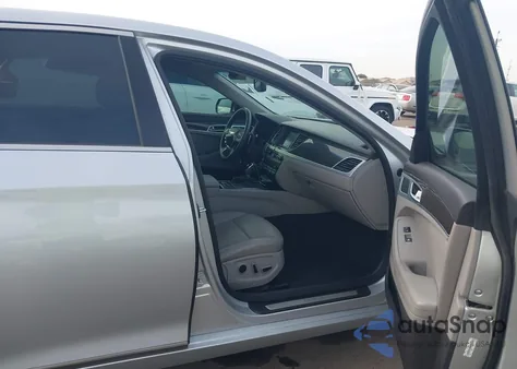 2015 Hyundai Genesis 3.8 из США, поврежденный, VIN KMHGN4JE6FU040128